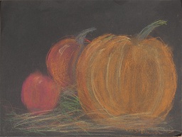 MSB131.jpg,Copyright (c) 2007,2012 by the Estate of Margaret S. Bucher, Elizabeth B. Lucas, executrix. All rights reserved.,signed, unframed,CHALK on black construction paper,12x16