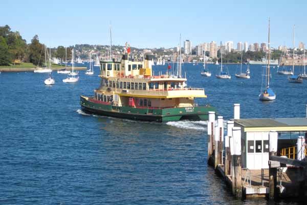 Sydney Ferry, Neutral Bay (photo courtesy of Richard Phillips) Sydney Ferry, Neutral Bay (photo courtesy of Richard Phillips)